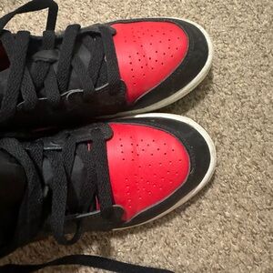 Jordan Kids Shoes - Red and Black